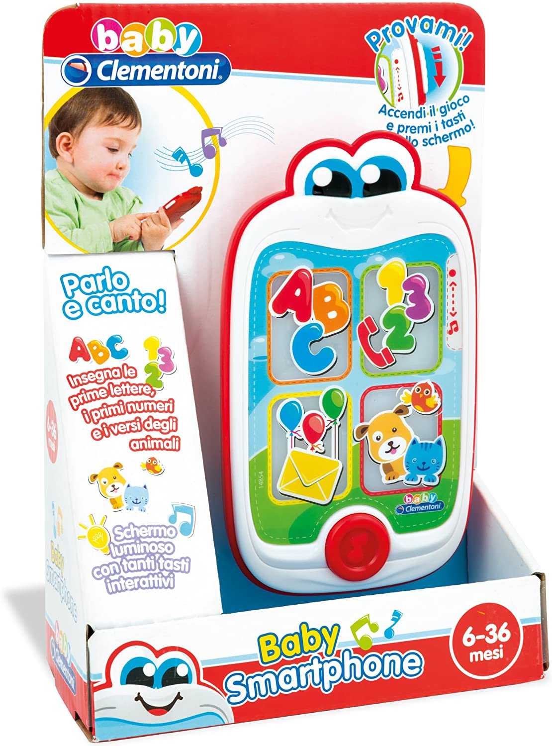 Baby Clem Smartphone 14854 - PRIMA INFANZIA - Il Capriccio Giocattoli Store