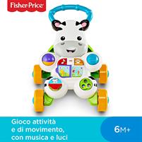 Fisher Price Zebra Primipassi Attività DLD91