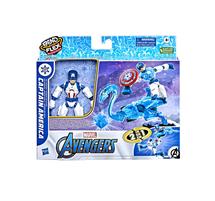 Avengers Bend and Flex Personaggi 2in1 con Veicolo F5866