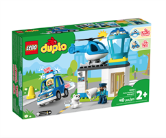 Lego Duplo Stazione di Polizia ed Elicottero 10959