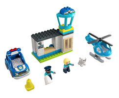 Lego Duplo Stazione di Polizia ed Elicottero 10959