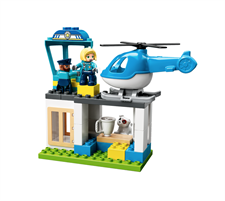 Lego Duplo Stazione di Polizia ed Elicottero 10959