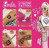 Lisciani Barbie My Glitter Tattoo 100958