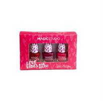 Magic Studio Love Vibes 3 Nail Polishes 12260 POS230595