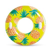 Gonfiabile Ciambella Tropicale con Maniglie 107Cm 56261