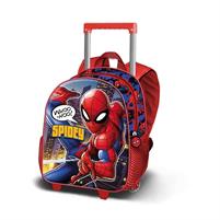 Zaino Spiderman Migh 3D Ruote Picc. 06536