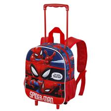 Zaino Spiderman Stro 3D Ruote Picc. 06538