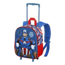 Zaino Captain America 3D Ruote Picc. 06921