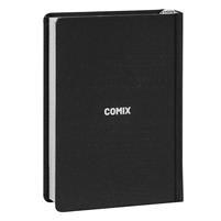 Agenda 16M Mini Comix Black & Silver 72443BS