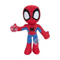 Spiderman Spidey Personaggio Stoffa 25cm con Ventosa SNF0047