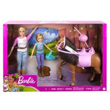 Barbie e Stacie Sorelle Playset con Cavallo GXD65