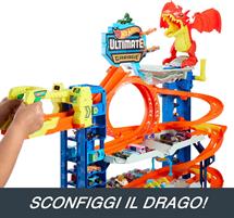 Hot Wheels City Mega Garage Del Drago HKX48