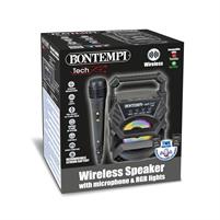 Bontempi Karaoke Speker Wireless con Microfono 491000