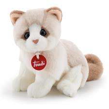 Trudi Peluche Gattino Brad bianco/beige 20872