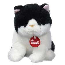 Trudi Peluche Gattino Brad bianco/nero 21040