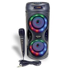Bontempi Karaoke Cassa Torre Wireless con Microfono 491040