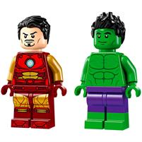 Lego Super Heroes Marvel Iron Man con Moto e Hulk 76287