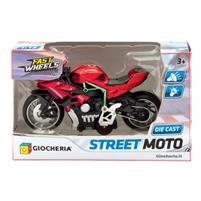 Fast Wheels Moto Die Cast Luci e Suoni 1:12 GGI240108