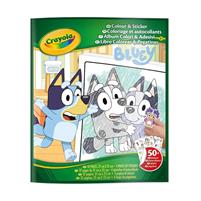 Crayola Album Coloring Adesivi Bluey 042664