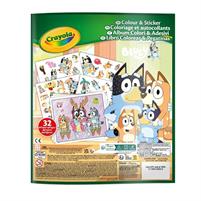 Crayola Album Coloring Adesivi Bluey 042664