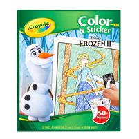 Crayola Album Coloring Adesivi Froze2 045864