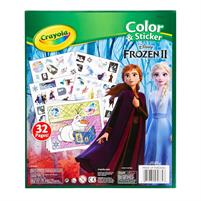 Crayola Album Coloring Adesivi Froze2 045864