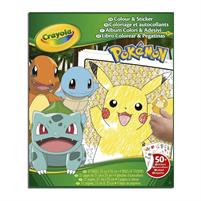 Crayola Album Adesivi Coloring Pokemon 042740