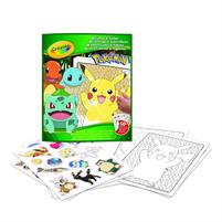 Crayola Album Adesivi Coloring Pokemon 042740