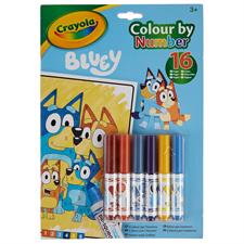 Crayola Album Coloring Numeri Bluey 042776
