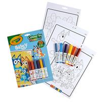 Crayola Album Coloring Numeri Bluey 042776