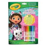 Crayola Album Coloring Gabby Doll's House 047024