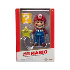 Super Mario Personaggio 10cm Star Power 410594