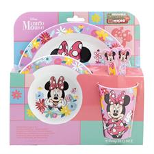 Minnie Piatti Set 5pz con Bicchiere ST74450