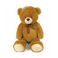 Peluche Orso Marrone 60Cm con Fiocco 23978